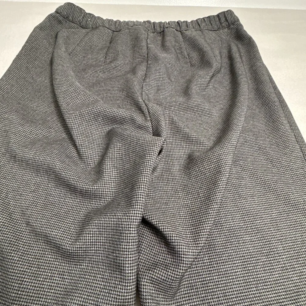 Maggie Barnes For Catherine’s Micro Houndstooth‎ Pants Size 16W Petite Women's